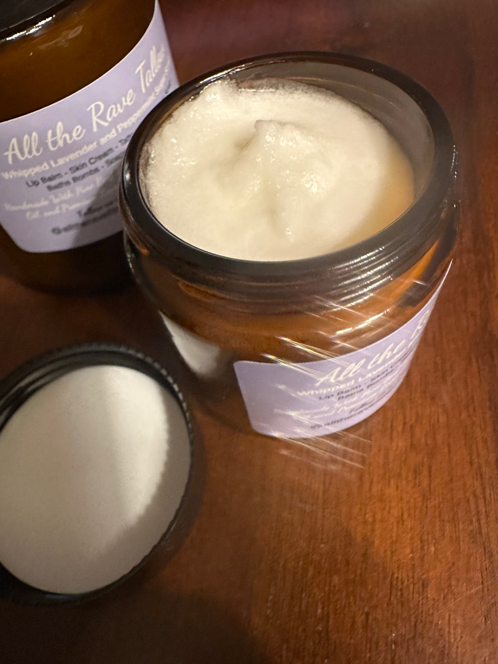 Whipped Tallow Sugar Scrub  Lavender and Peppermint 4oz