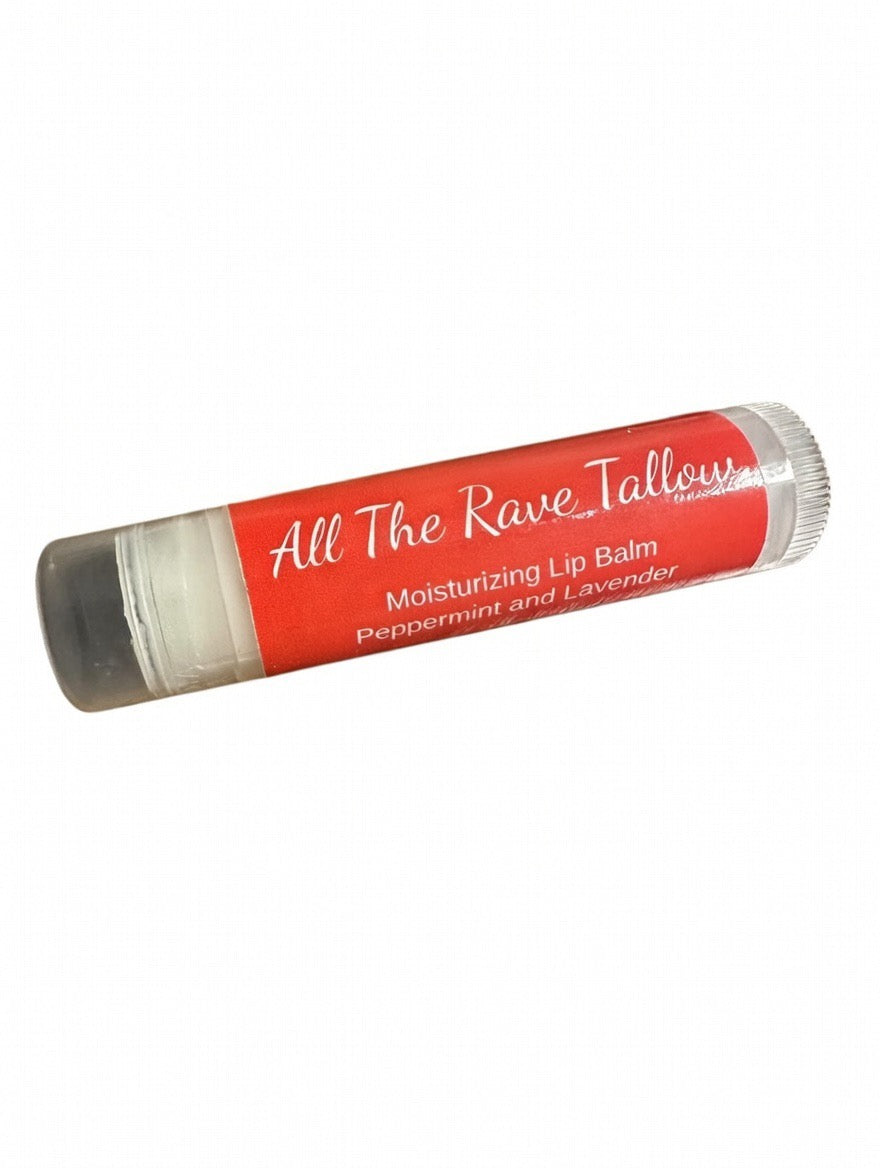 Moisturizing Lip Balm Peppermint and Lavender 0.15 oz Stick