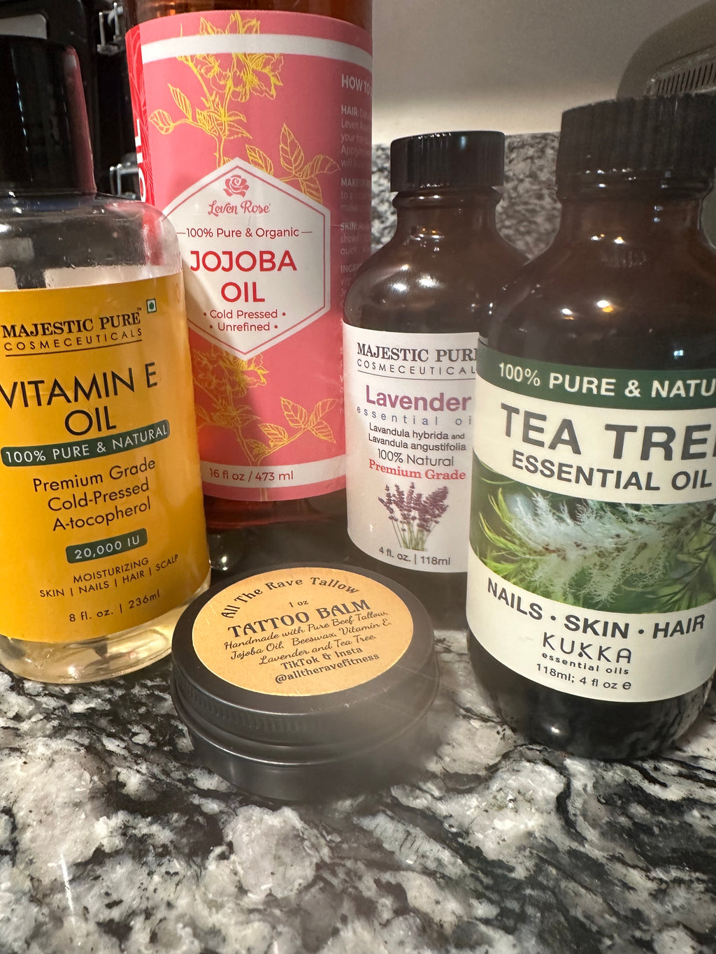 Tattoo Balm Lavender and Tea Tree 1 oz