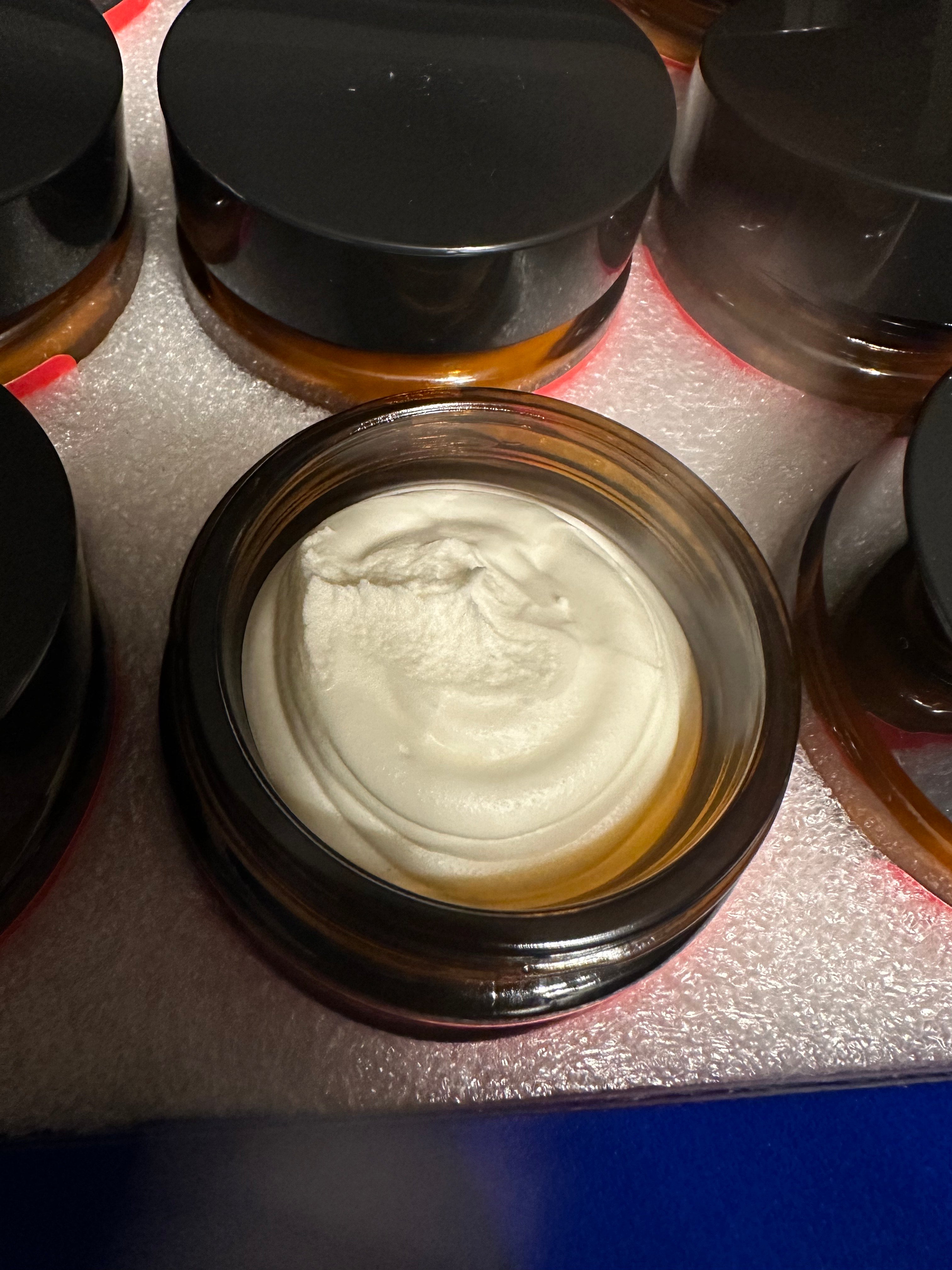 Whipped Tallow Moisturizing Skin Cream Peppermint and Lavender 4 oz